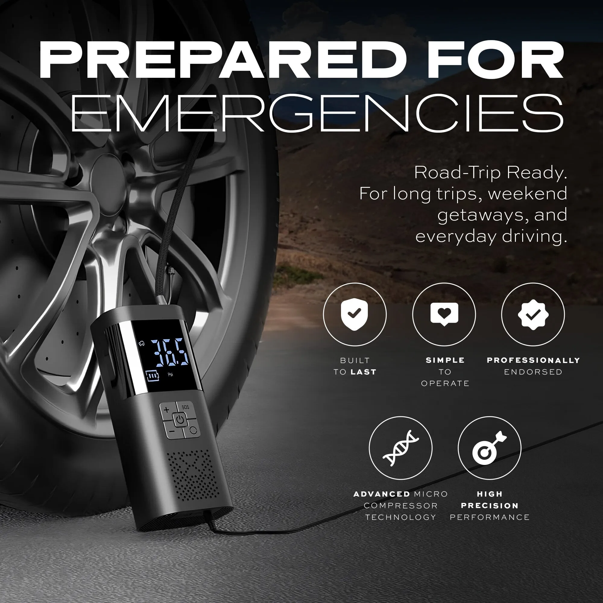 Tire Hero | Wireless Air Pump