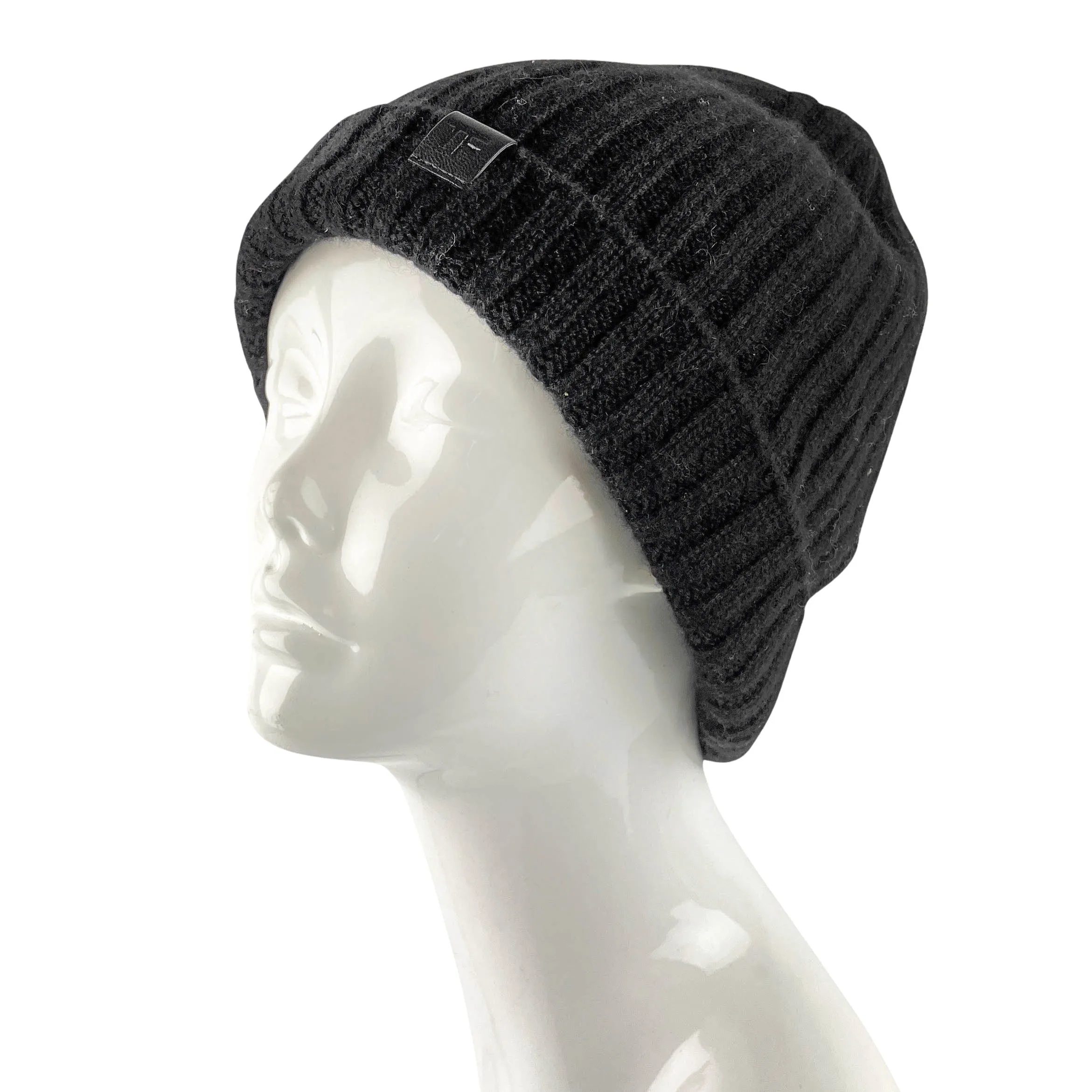 Tom Ford Cashmere Beanie in Black