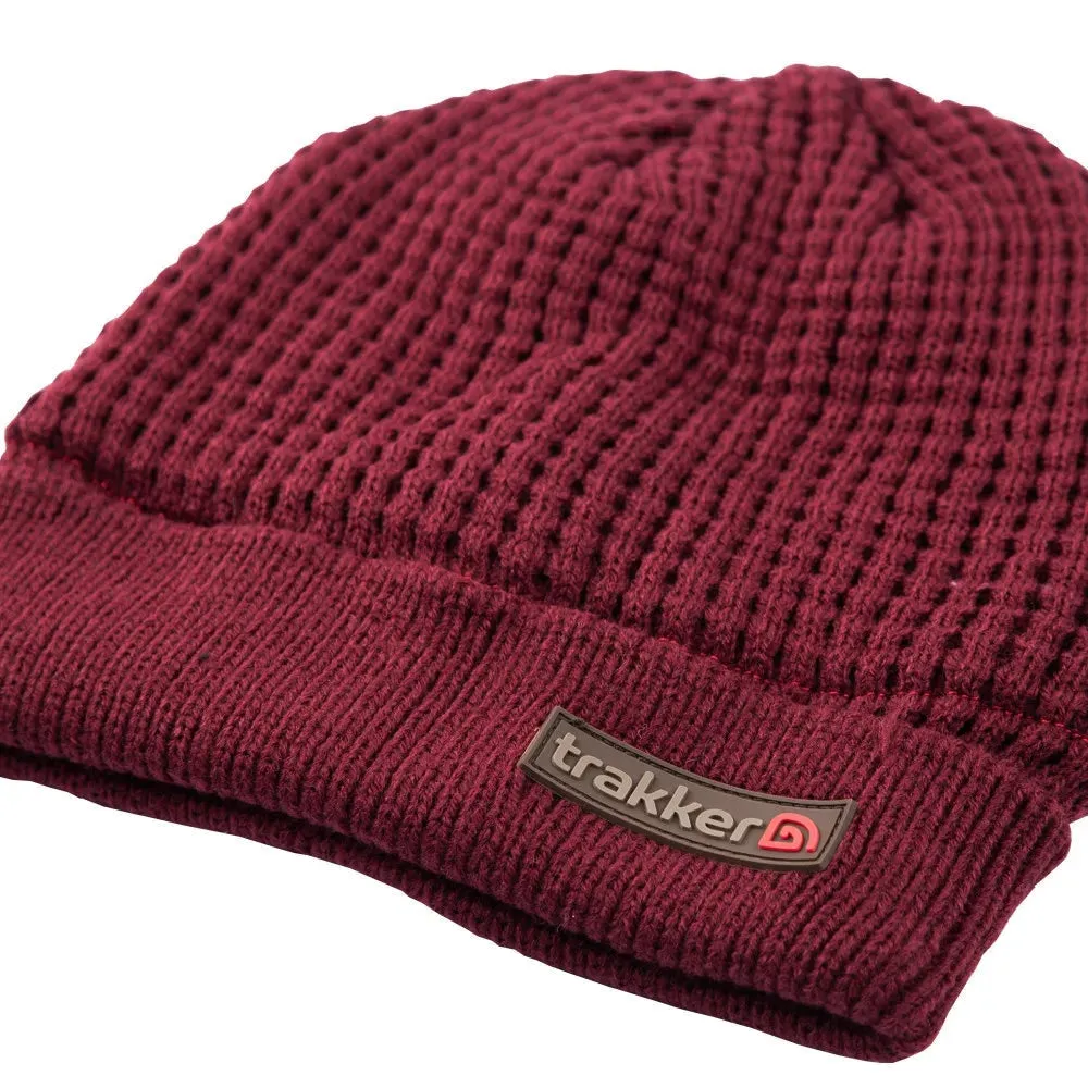 Trakker Plum Textured beanie