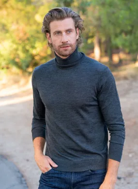 Turtleneck Sweater - Charcoal