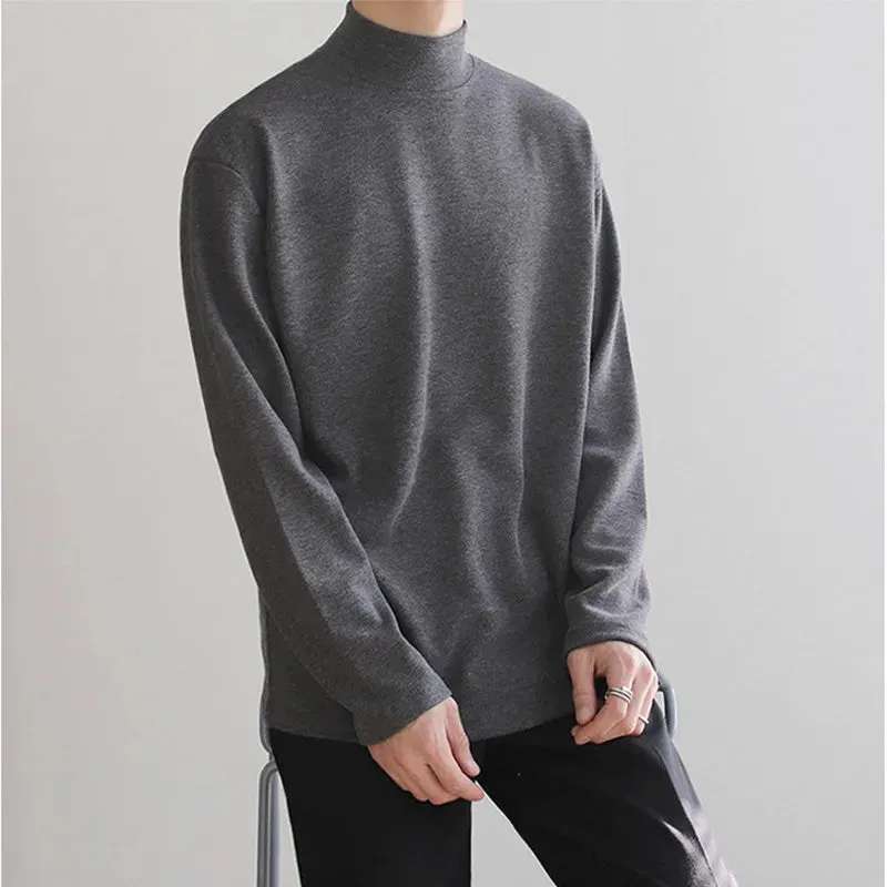 Turtleneck Velvet Sweater