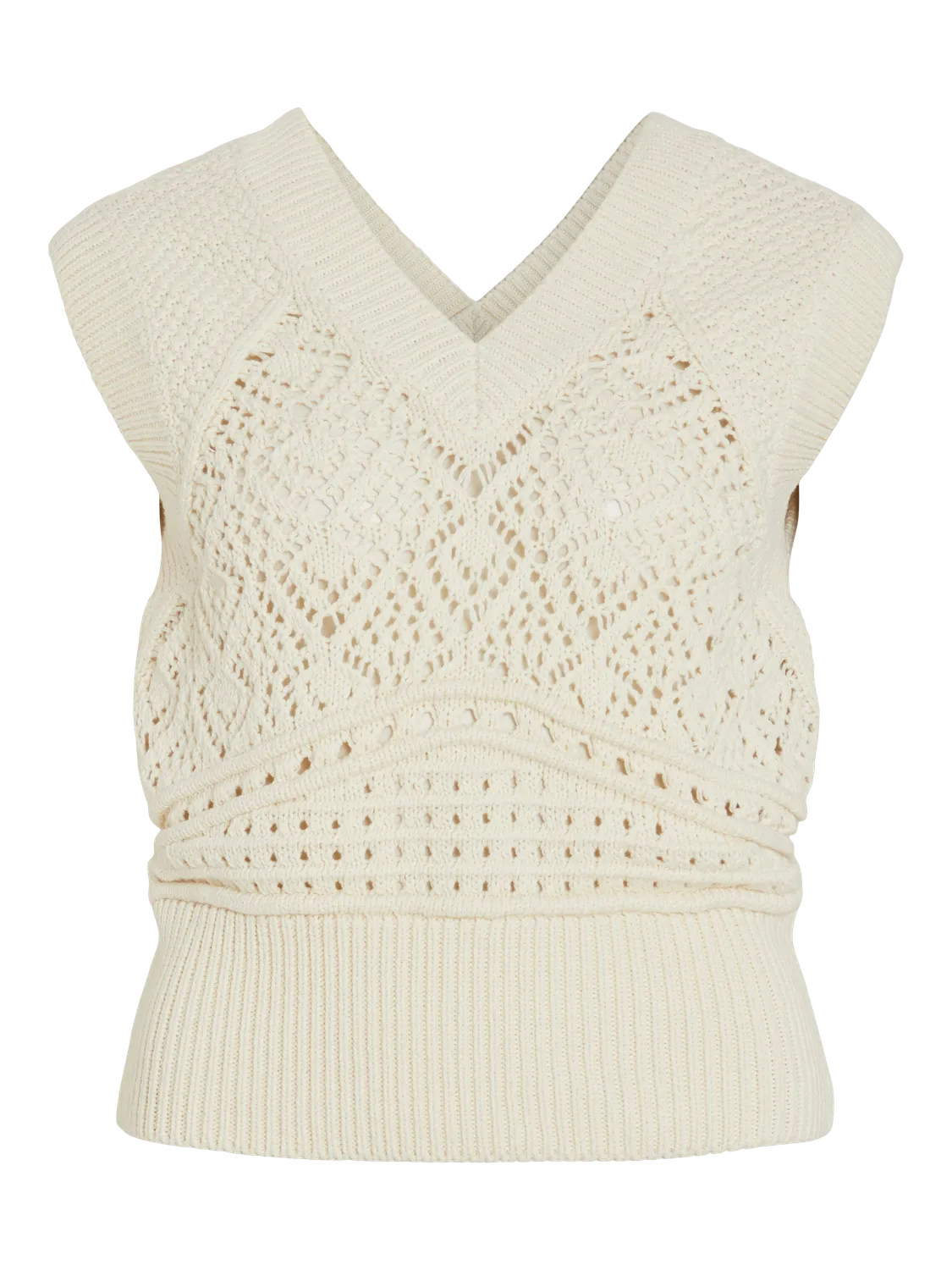 VILOREEN Knit Waistcoat - Birch