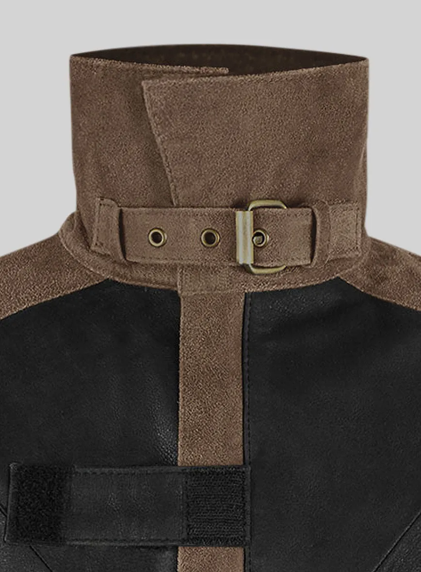 Watch Dog Leather Trench Coat