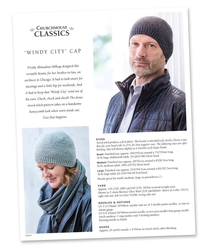 Windy City Cap Using Berroco Ultra Wool