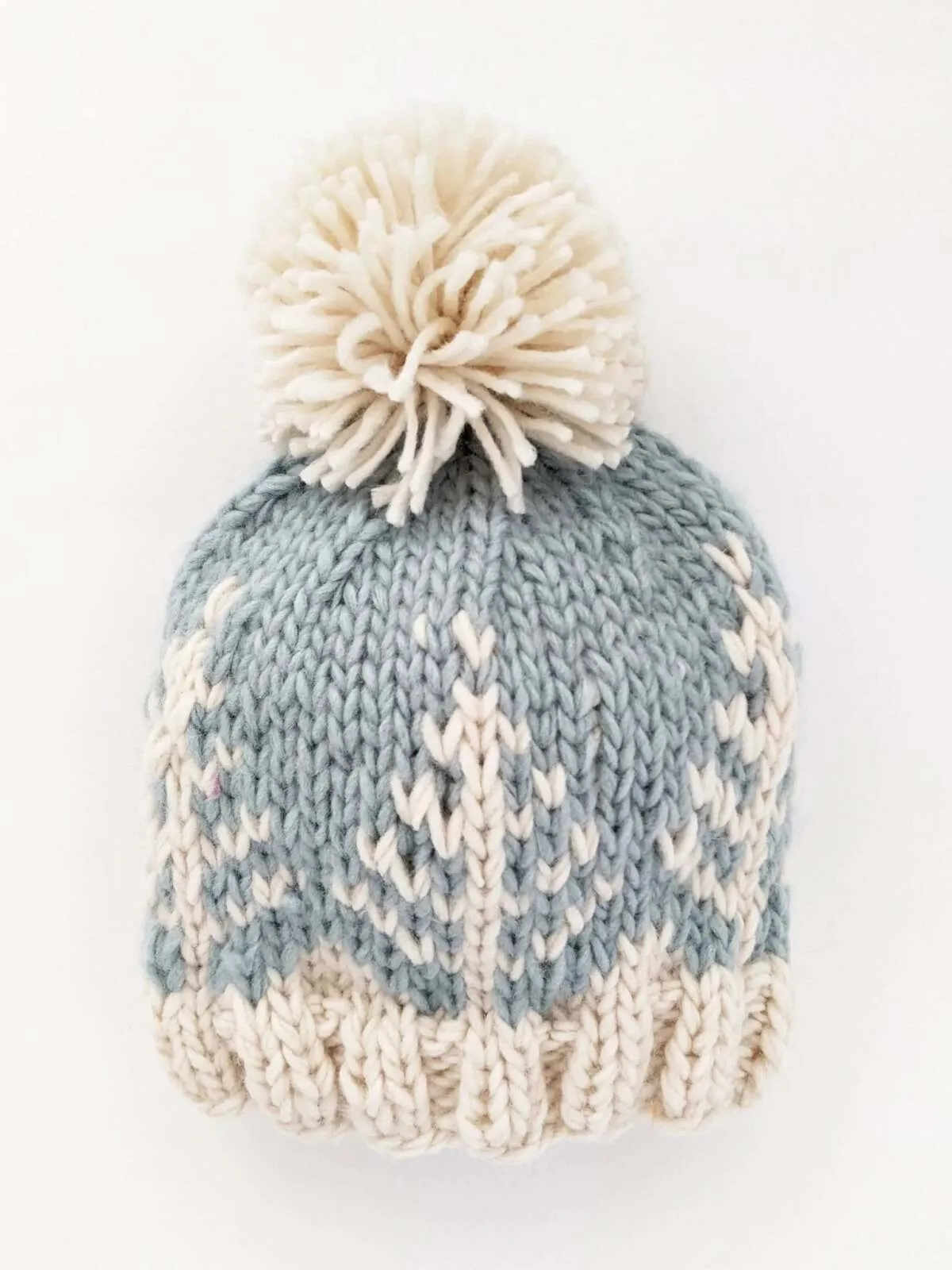 Winter Forest Knit Pom Hat