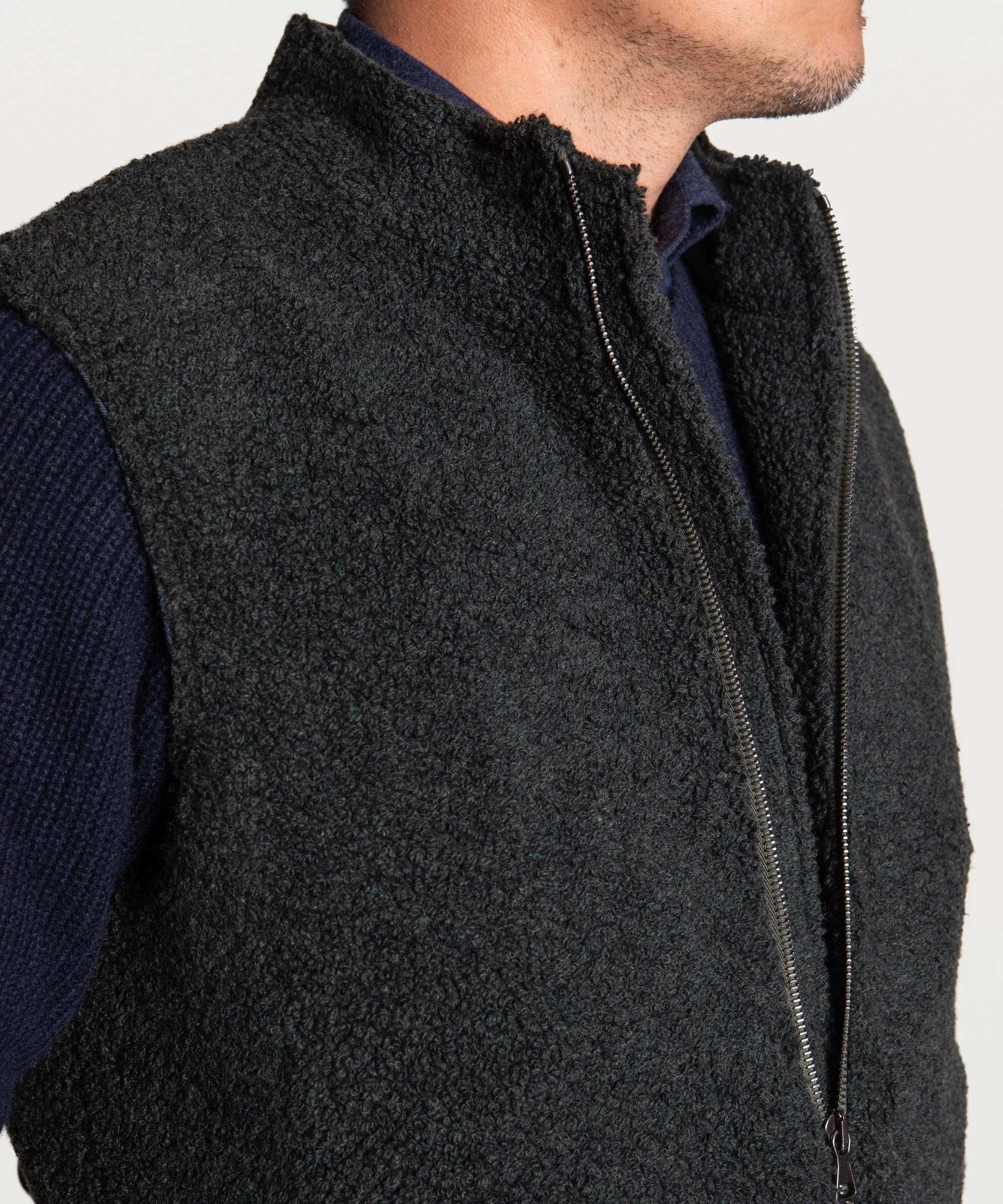 Wool Fleece Vest