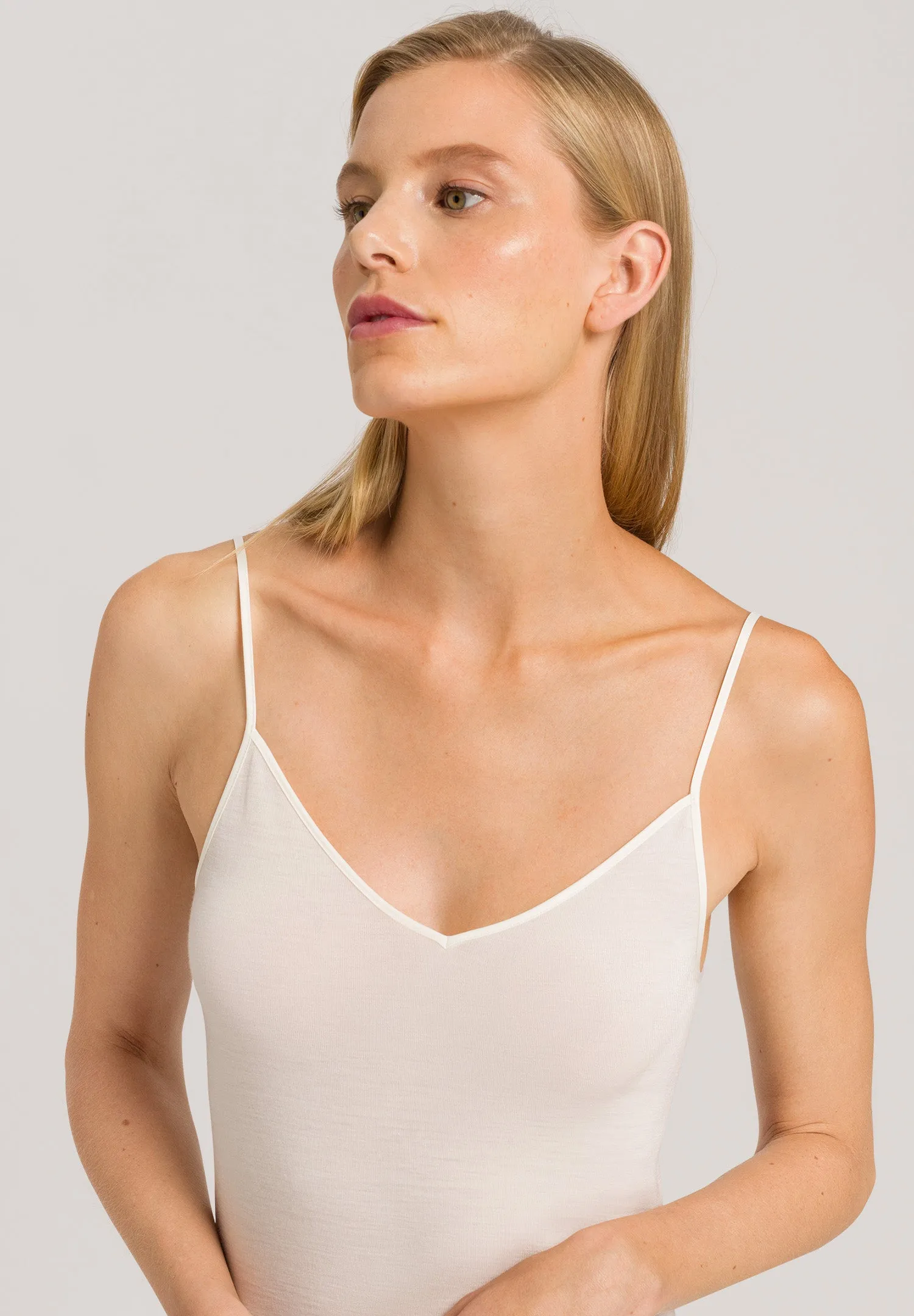 Woolen Silk W Camisole | Cygne 71415-795