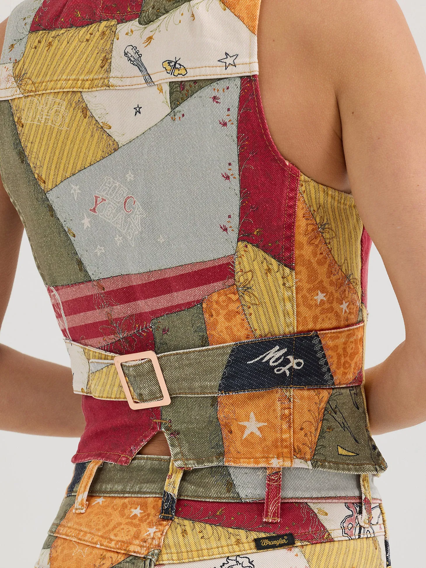 Wrangler X Lainey Wilson Patchwork Vest